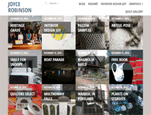 Tablet Screenshot of joycerobinson.com